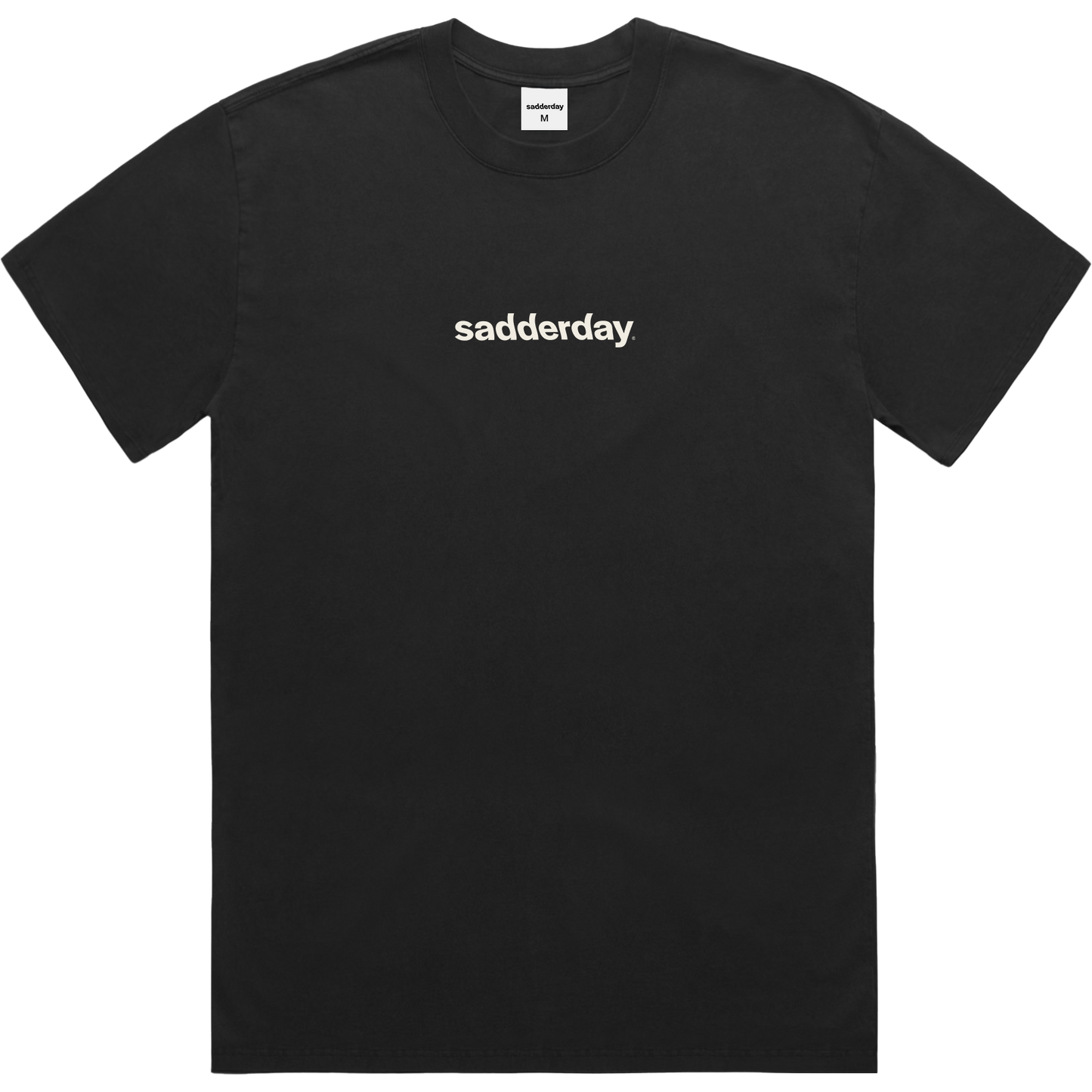Unhappy Hour T-Shirt: Faded Black
