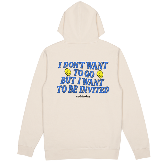 Invited Hoodie: Ecru