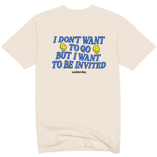 Invited: Ecru T-Shirt