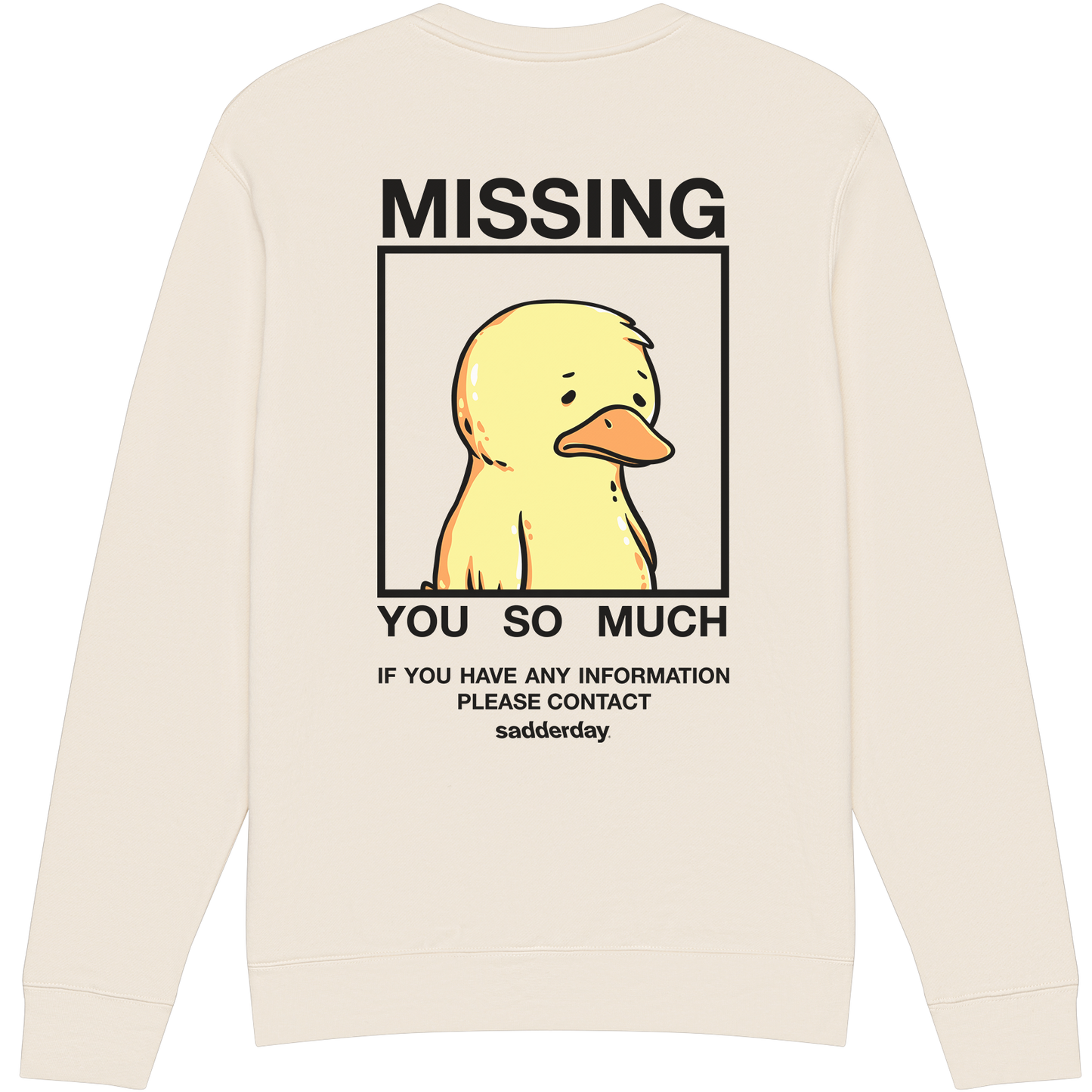 Missing Crewneck: Ecru