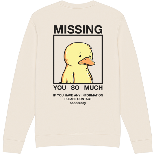 Missing Crewneck: Ecru