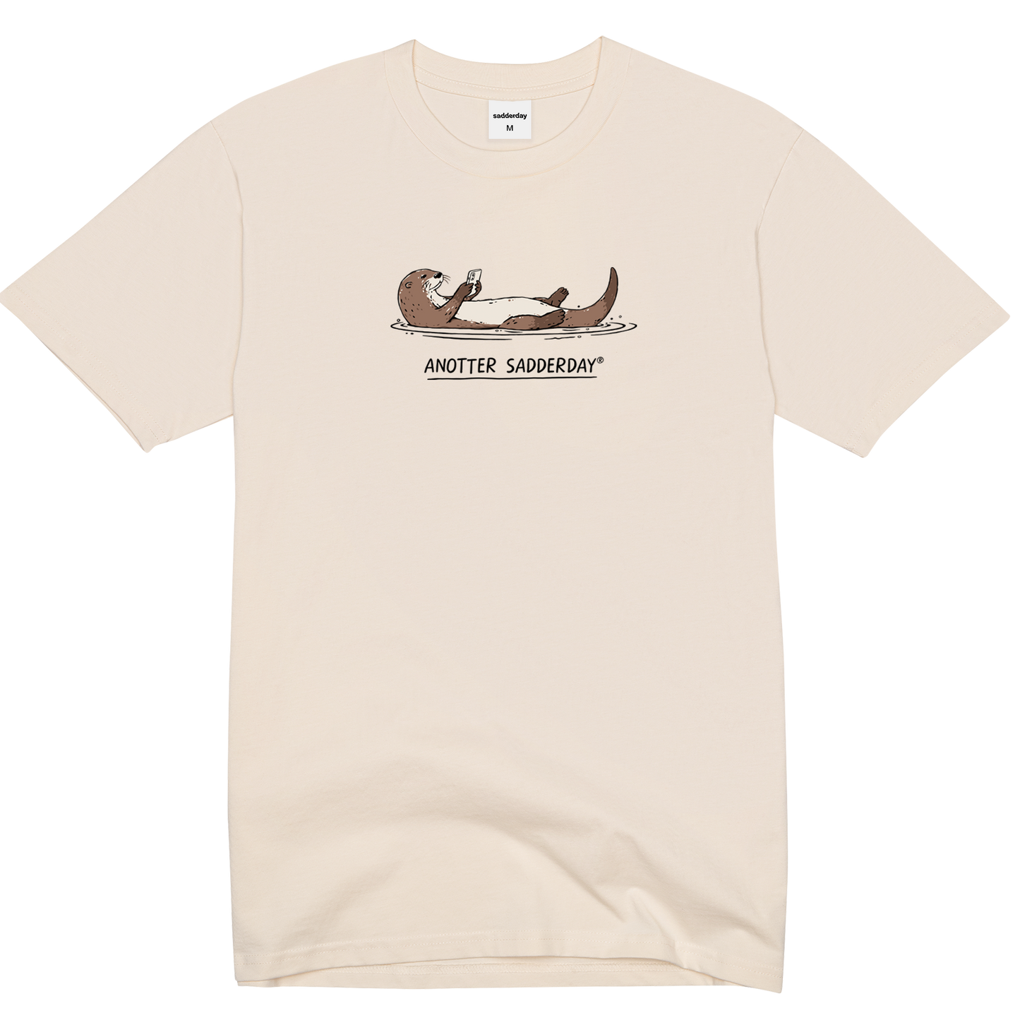 Otter T-Shirt: Ecru