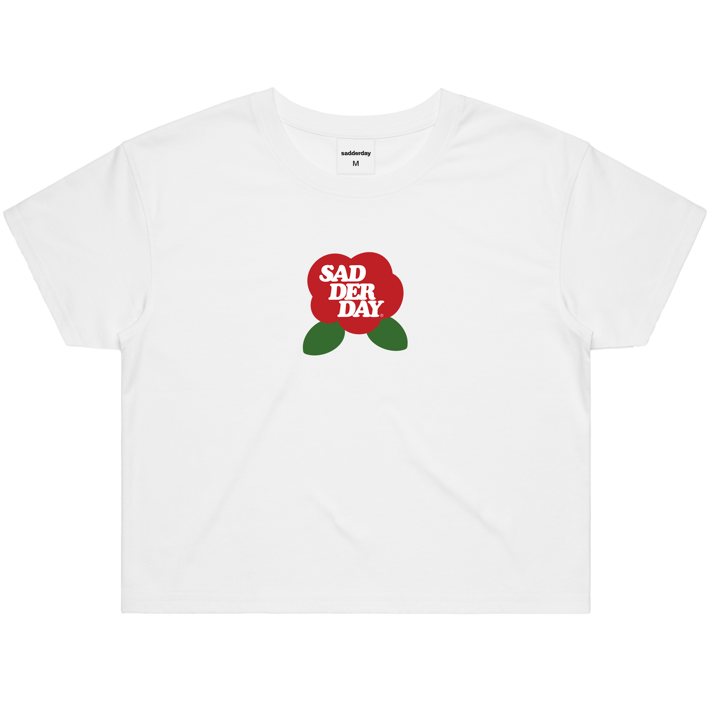 Rose: White Crop Top