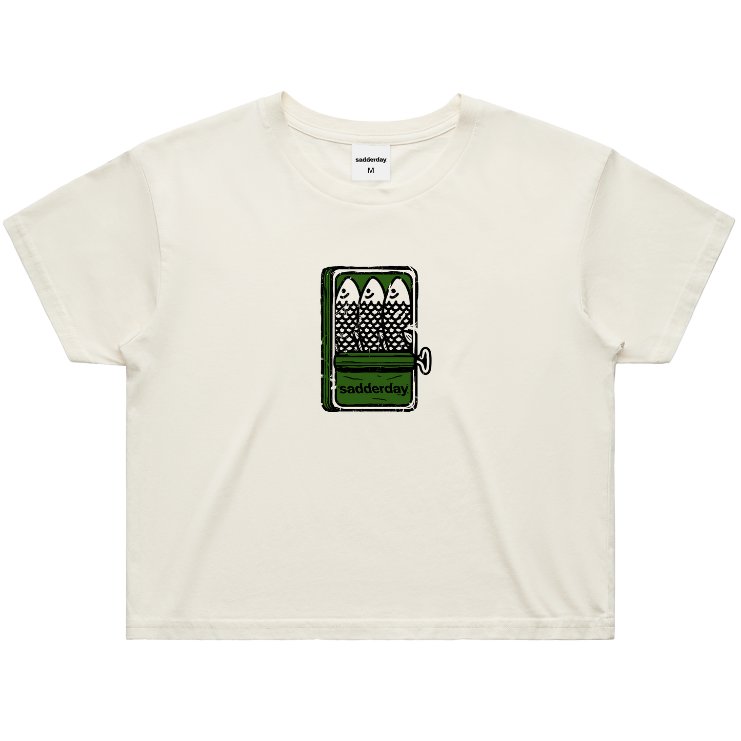 Tinned: Ecru Crop Top