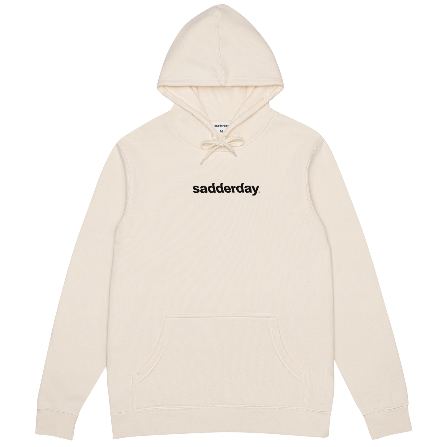 Unhappy Hour Hoodie: Ecru