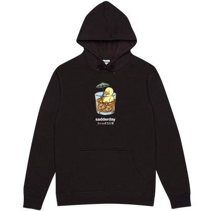 Social Club: Black Hoodie