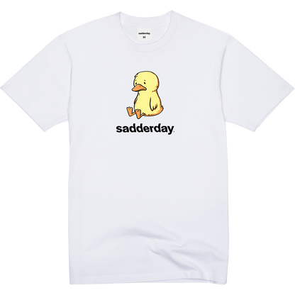 Sad As Duck: White T-Shirt