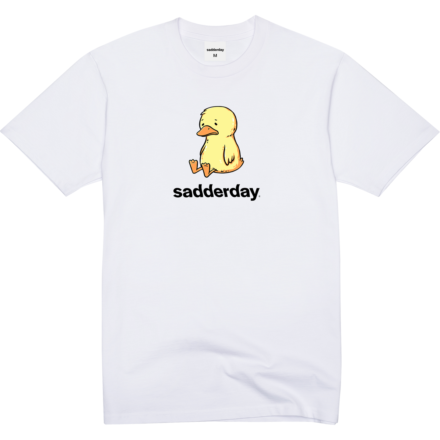 Sad As Duck: White T-Shirt