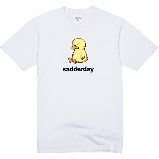 Sad As Duck: White T-Shirt