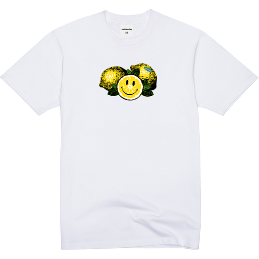 Lemon Drop: White T-Shirt