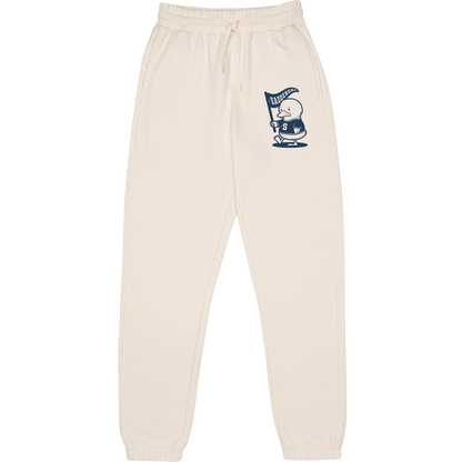 March Sweatpants: Ecru