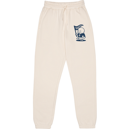March Sweatpants: Ecru