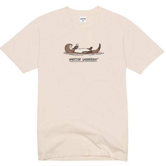 Otter T-Shirt: Ecru